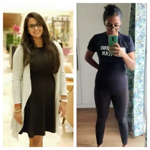 Roshni - PCOS Transformation - Before and After