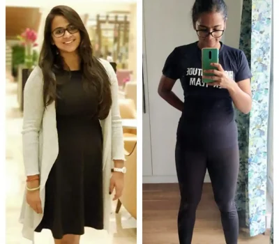Roshni - PCOS Transformation - Before and After